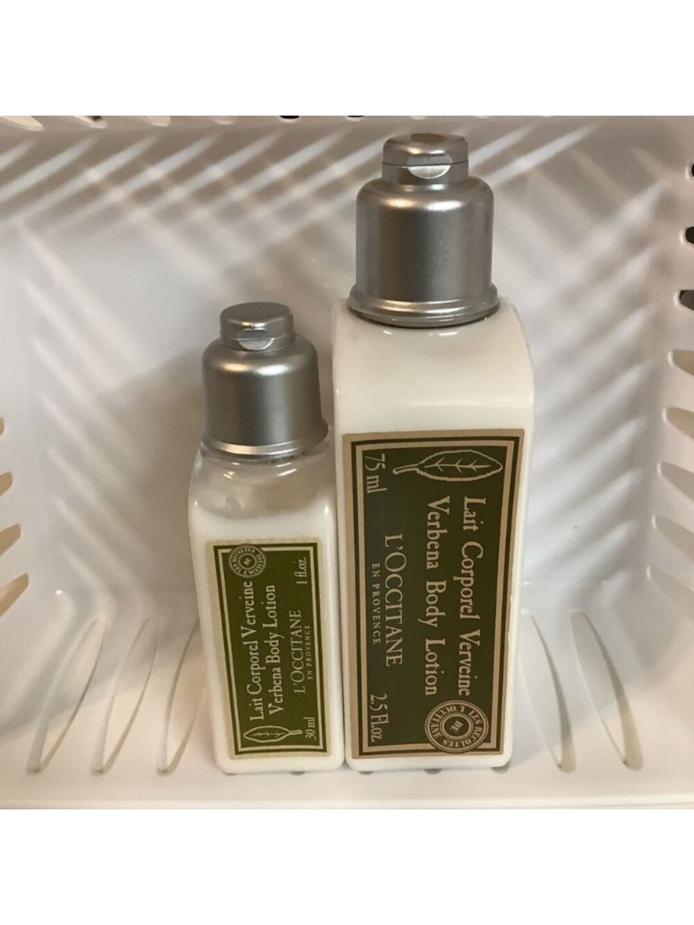 L'Occitane Verbena Body Lotion 75ml & 30ml Bundle